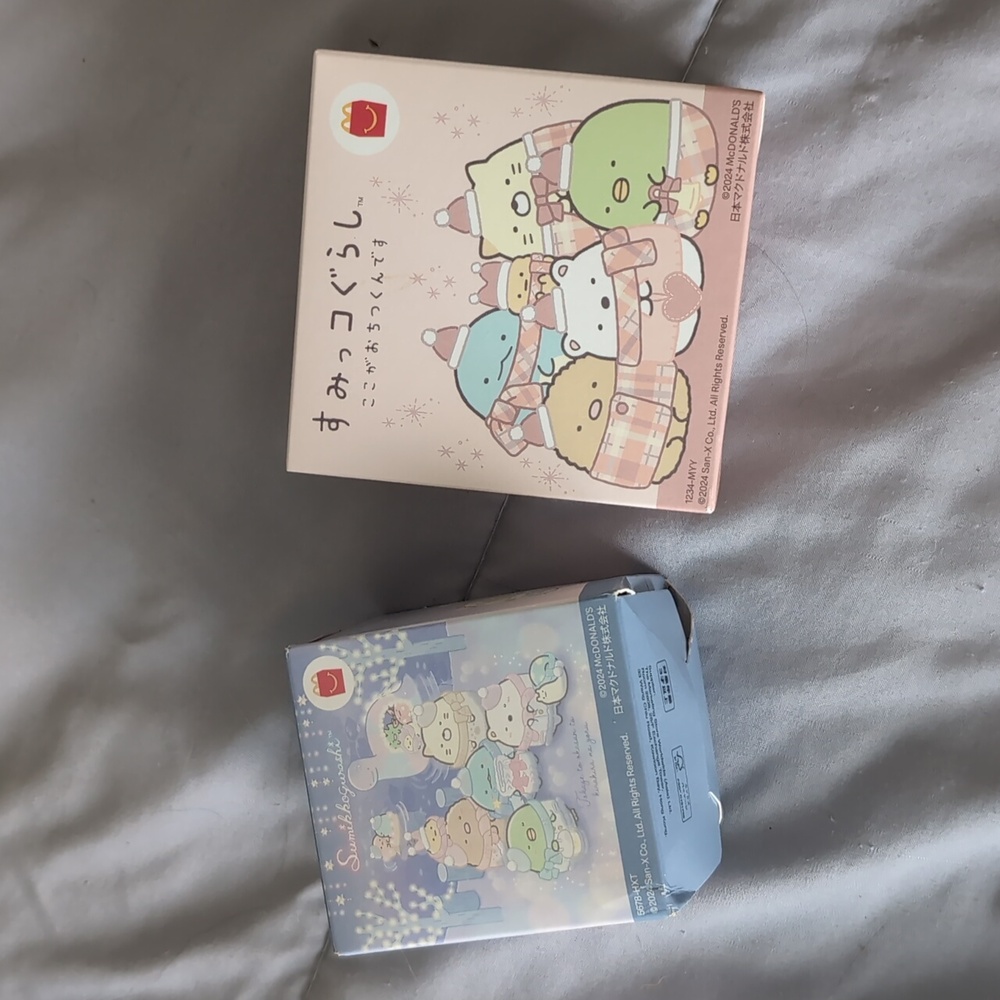 NEW Sumikko Gurashi Happy Meal Toys McDonald's Japan